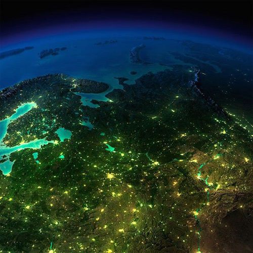 Cùng ngắm những hình ảnh vòng quanh trái Trái Đất về đêm,vệ tinh của NASA ghi lại,vẻ lung linh khắp hành tinh chân thật nhất,Những ánh sáng lấp lánh từ khu vực Vịnh Ba Tư,Khu vực Bắc Mỹ - Mexico