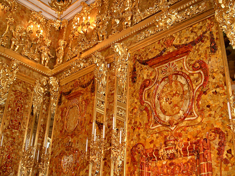 Hổ phách,căn phòng hổ phách