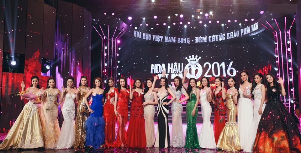 Chung kết hoa hậu Việt Nam 2016,HHVN 2016,30 thí sinh đêm chung kết hoa hậu Việt Nam 2016