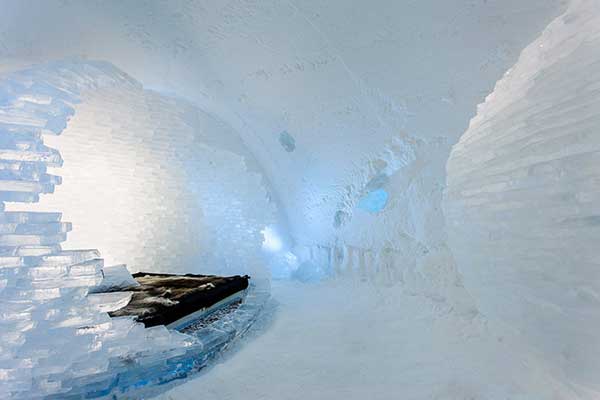 Khách sạn băng ở Thuy Điển,khách sạn băng,Khách sạn băng Jukkasjärvi,Jukkasjärvi,ice hotel,khách sạn băng lớn nhất thế giới