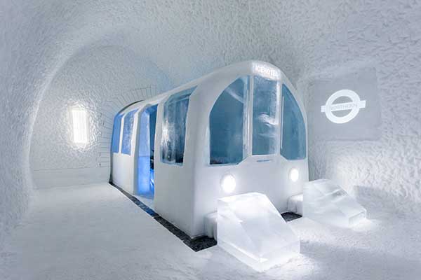 Khách sạn băng ở Thuy Điển,khách sạn băng,Khách sạn băng Jukkasjärvi,Jukkasjärvi,ice hotel,khách sạn băng lớn nhất thế giới