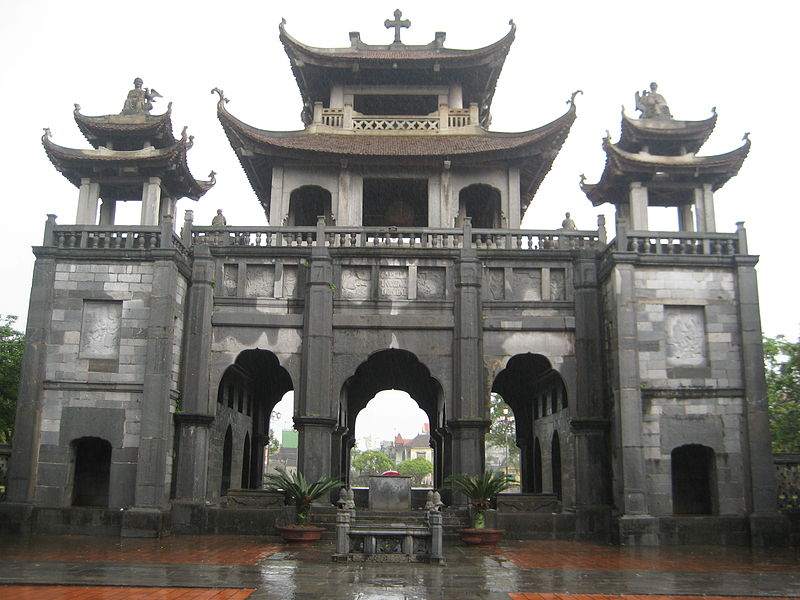 nhà thờ đát Phát Diệm Kim Sơn Ninh Bình,nhà thờ đá Phát Diệm