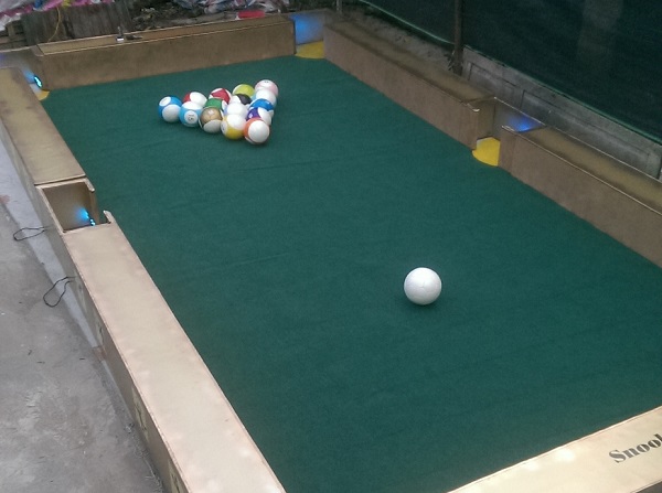 SnookBall là gì,SnookBall,môn thể thao kết hợp giữa bida và bóng đá,môn thể thao kết hợp giữa billiard và bóng đá,Snookball New mix sport,SnookBal Việt Nam,Nguyễn Phương Tùng