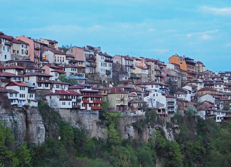 Những ngôi làng trên vách núi,công trình trên vách núi,Veliko Tarnovo,Bulgari