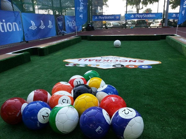 SnookBall là gì,SnookBall,môn thể thao kết hợp giữa bida và bóng đá,môn thể thao kết hợp giữa billiard và bóng đá,Snookball New mix sport