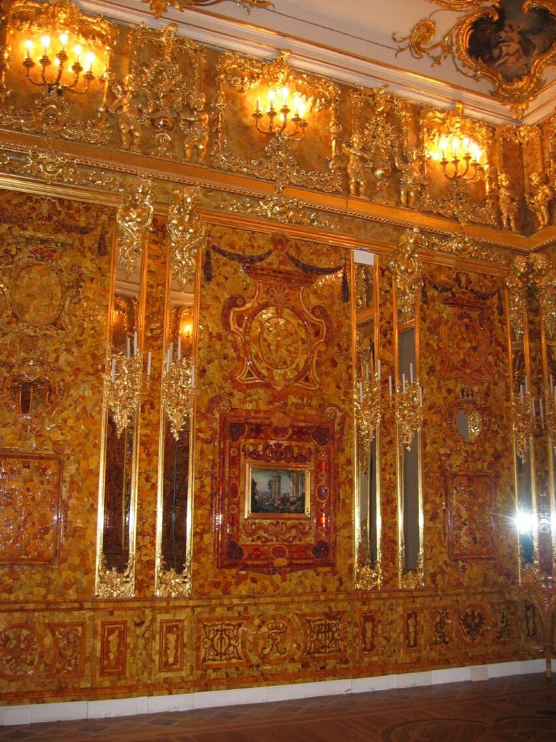 Hổ phách,căn phòng hổ phách