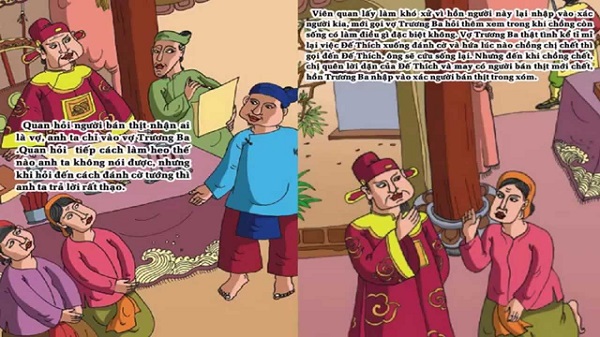 Hồn trương ba da hàng thịt là gì,hồn trương ba da hàng thịt,sự tích hồn trương ba da hàng thịt,hồn trương ba,da hàng thịt,truyện dân gian Hồn trương ba da hàng thịt