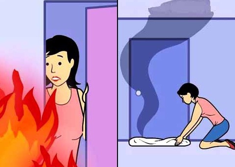 làm gì khi gặp hỏa hoạn,gặp hỏa hoạn phải làm gì,làm gì khi hỏa hoạn xảy ra,làm gì khi có hỏa hoạn