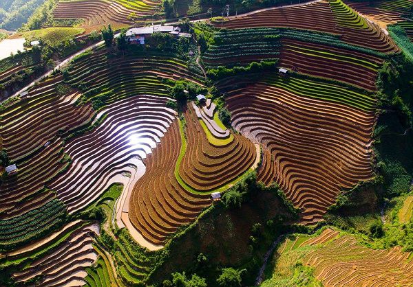 Ba miền Bắc Trung Nam nhìn từ bầu trời,phong cảnh ở các tỉnh thành từ Lạng Sơn cho đến miền Tây qua góc máy flycam,phong cảnh Việt Nam