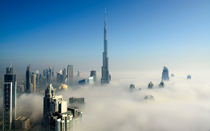 Những công trình vĩ đại cao nhất thế giới,những tòa nhà cao nhất thế giới,Tháp Burj Khalifa,Dubai