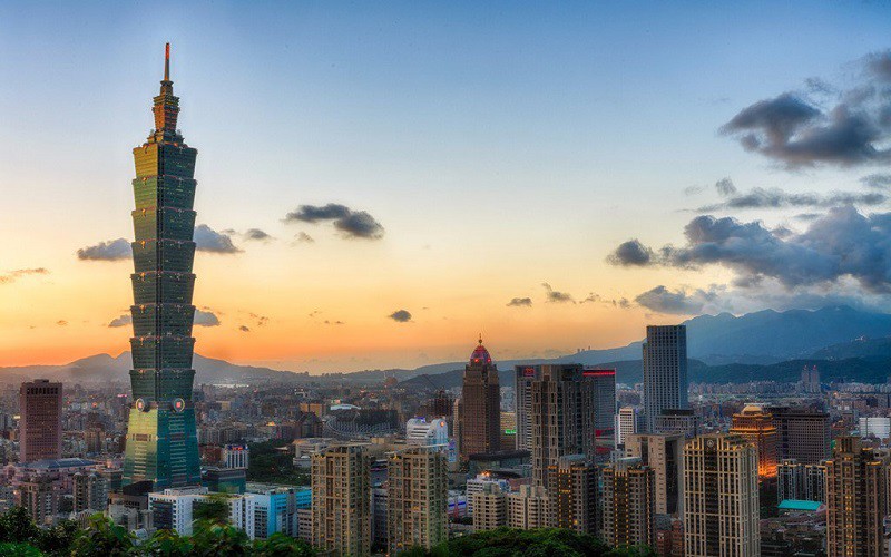 Những công trình vĩ đại cao nhất thế giới,những tòa nhà cao nhất thế giới,Tháp Taipei 101,Đài Loan
