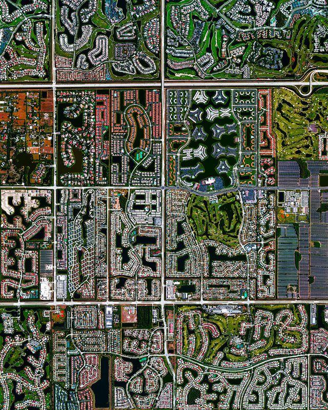 Ảnh chụp từ vệ tinh,Ảnh đẹp thế giới,Ảnh chụp từ trên cao,Ảnh đẹp,Florida Mỹ