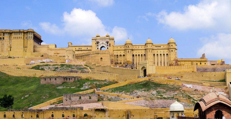 Những tòa lâu đài đẹp nhất thế giới,Tòa lâu đài đẹp,Lâu đài,Lâu đài Amber Fort