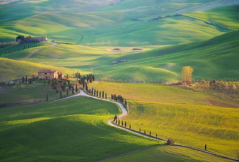 Xứ sở thần tiên Tuscany,Tuscany,Phong cảnh đẹp,Ảnh phong cảnh,Ảnh đẹp