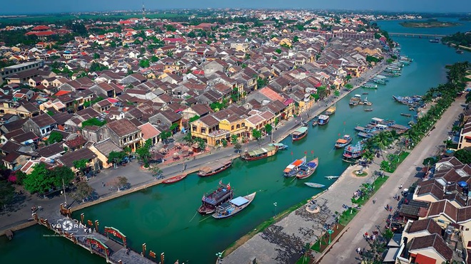 Hội An nhìn từ trên cao,Hội An,Ảnh chụp từ Flycam,Ảnh đẹp Hội An
