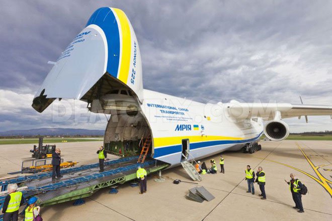 Máy bay vận tải lớn nhất thế giới,Máy bay vận tải An-225,Máy bay An-225,Máy bay vận tải