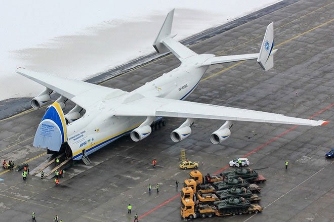 Máy bay vận tải lớn nhất thế giới,Máy bay vận tải An-225,Máy bay An-225,Máy bay vận tải