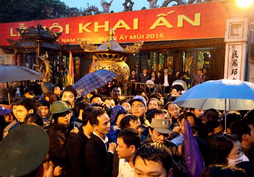 Khai ấn đền trần,lễ hội khai ấn đền Trần,lễ khai ấn đền Trần,đền Trần Nam Định,đền trần,ấn đền Trần