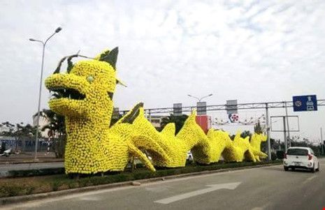 Rồng Pikachu là gì,PikaDragon là gì,PikaDragon,Rồng Pikachu Hải Phòng,hình ảnh rồng Pikachu,Hình ảnh rồng trang trí tại Hải Phòng