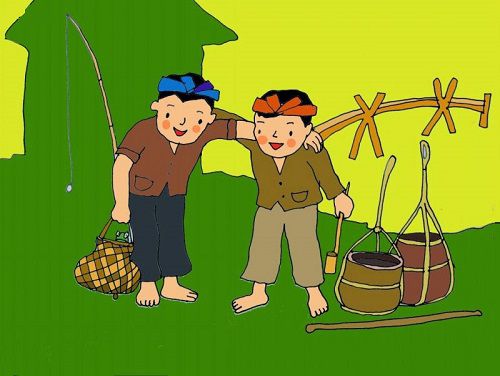 Bắc Kim thang,Cà lang bí rợ,Cột qua kèo là kèo qua cột,Chú bán dầu qua cầu mà té,Chú bán ếch ở lại làm chi,Con le le đánh trống thổi kèn,Con bìm bịp thổi tò tí te tò te,Bài hát Bắc kim thang,Lời bài hát Bắc kim thang