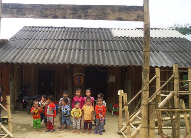 học sinh vùng cao