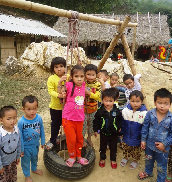 học sinh vùng cao