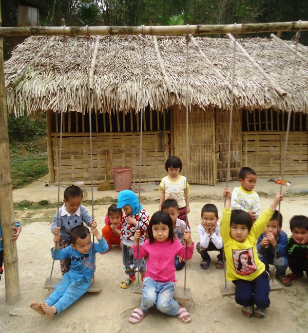 học sinh vùng cao