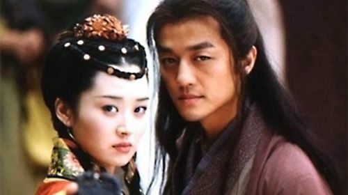 Nhậm Doanh Doanh và Lệnh Hồ Xung trong Tiếu Ngạo Giang Hồ