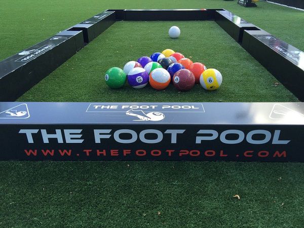 FootPool là môn thể thao gì,FootPool là gì,môn thể thao kết hợp giữa bida và bóng đá,môn thể thao kết hợp giữa billiard và bóng đá