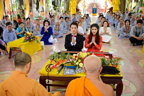 lễ hằng thuận là gì,hằng thuận là gì,ý nghĩa của lễ hằng thuận,lịch sử lễ hằng thuận,nghi thức lễ hằng thuận,hằng thuận,lễ cưới ở chùa theo nghi thức của Phật giáo,lễ hằng thuận có từ khi nào