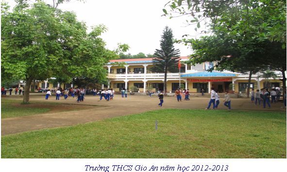 THCS Gio An - Gio Linh - Quảng Trị,Trung học cơ sở Gio An - Gio Linh - Quảng Trị,THCS Gio An,Trung học cơ sở Gio An