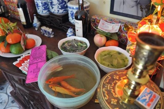 Lễ cúng ông Táo,Phong tục ngày Tết