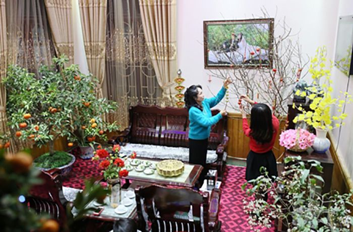 Dọn dẹp trang trí nhà cửa,Phong tục ngày Tết