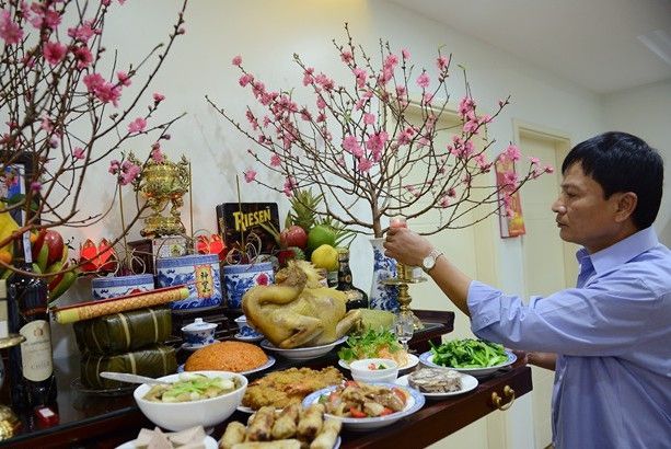 Cúng Giao thừa,Phong tục ngày Tết
