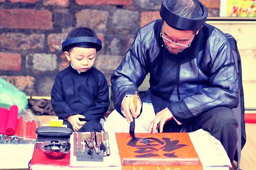 Khai bút đầu xuân,Phong tục ngày Tết