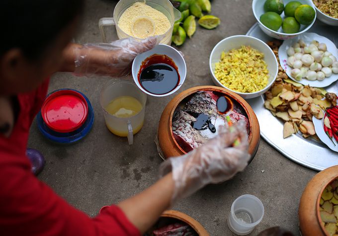 Cá kho làng Vũ Đại,Cá kho làng Vũ Đại dịp Tết