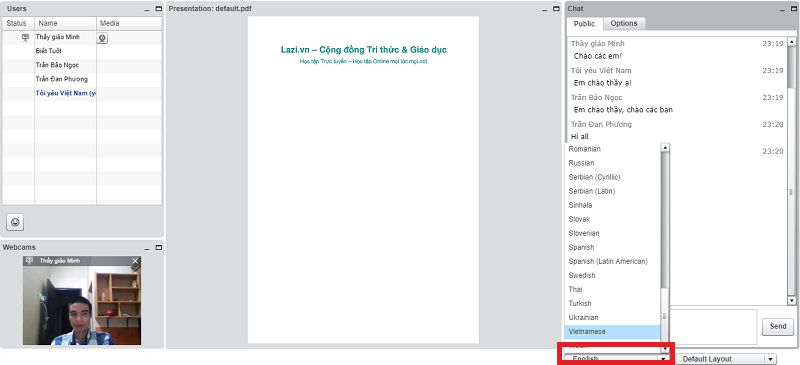 Hướng dẫn việc Học tập Online trên Lazi,Học tập trực tuyến Lazi,Học tập trực tuyến,Gia sư trực tuyến,Gia sư Online,Live Stream Lazi