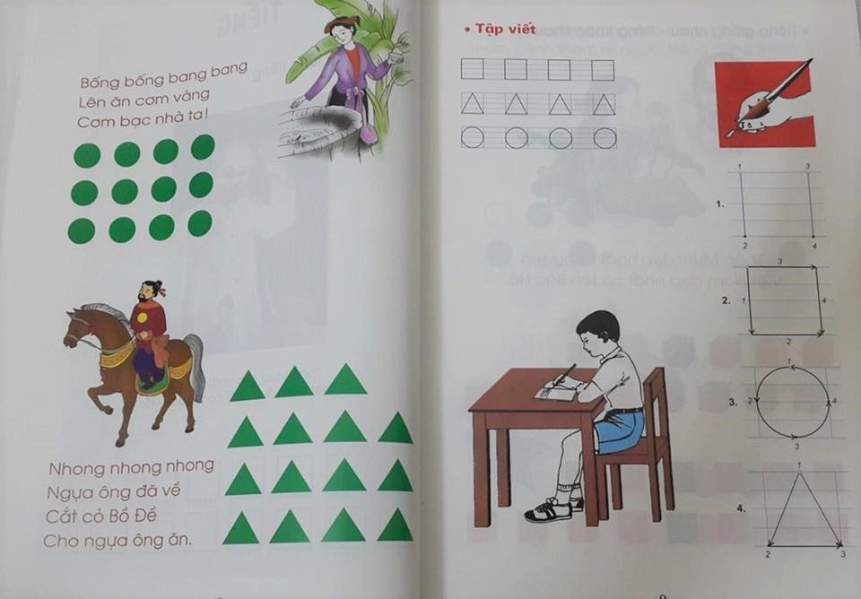 Sách Tiếng Việt lớp 1 Công nghệ giáo dục