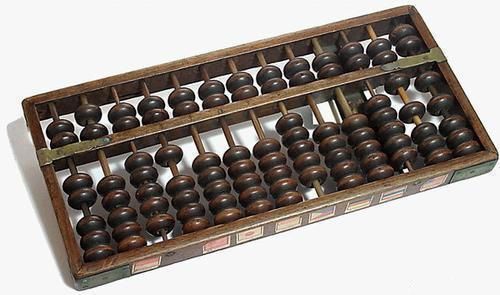 Bàn tính cổ của người Trung Quốc