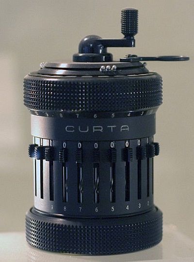 Máy tính cơ Curtas của Curt Herzstark
