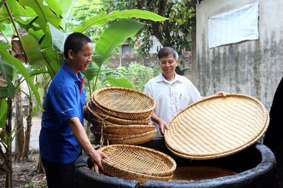 Làng nghề truyền thống mây tre đan Thù Lâm (Phổ Yên - Thái Nguyên),Làng nghề truyền thống mây tre đan,làng nghề Thù Lâm,Phổ Yên - Thái Nguyên