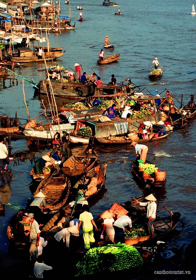 Chợ nổi Cái Răng (Cần Thơ),chợ nổi Cái Răng,Cần Thơ,Du lịch chợ nổi Cái Răng