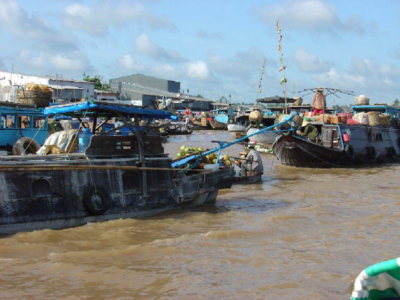 Chợ nổi Cái Răng (Cần Thơ),chợ nổi Cái Răng,Cần Thơ,Du lịch chợ nổi Cái Răng