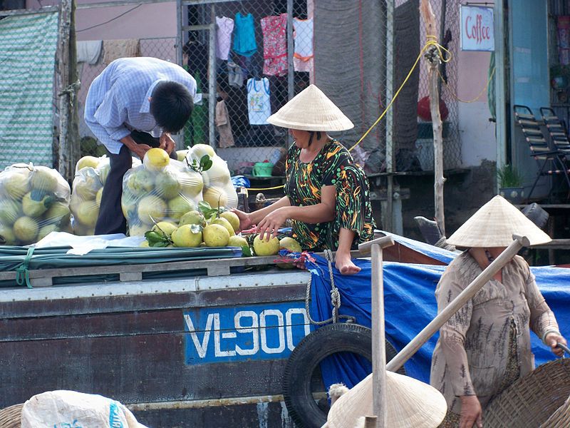 Chợ nổi Cái Răng (Cần Thơ),chợ nổi Cái Răng,Cần Thơ,Du lịch chợ nổi Cái Răng