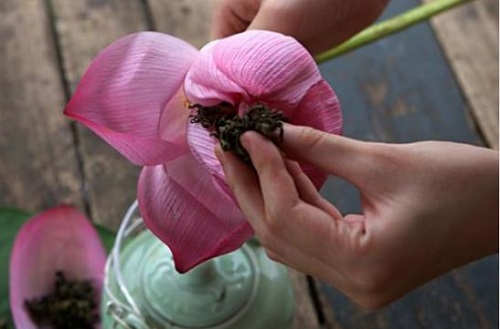 Trà ướp sen