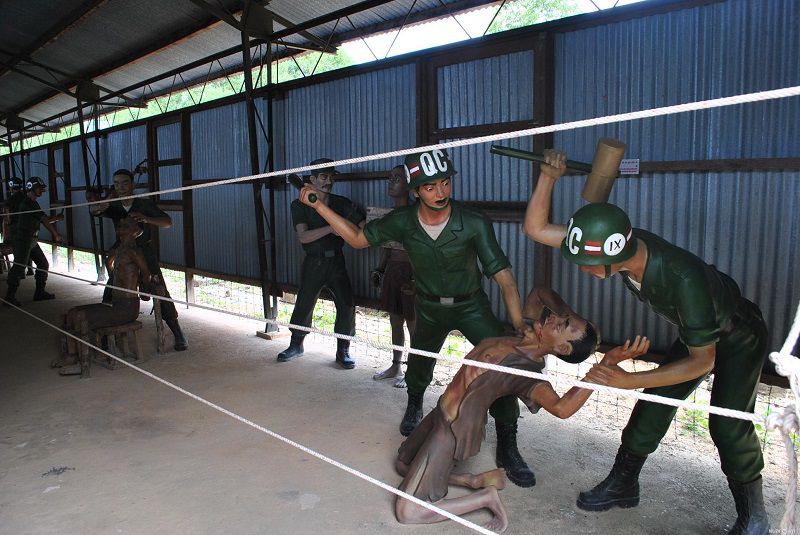 Nhà tù Phú Quốc,Trại giam Tù binh Chiến tranh Phú Quốc,Trại giam Tù binh Cộng sản Phú Quốc,Nhà lao Cây Dừa,Trại huấn chính Cây Dừa,Các hình thức tra tấn tại nhà tù Phú Quốc