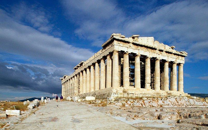 Đền Parthenon (Hy Lạp),Đền Parthenon,đền thờ thần Athena,Acropolis,Hy Lạp