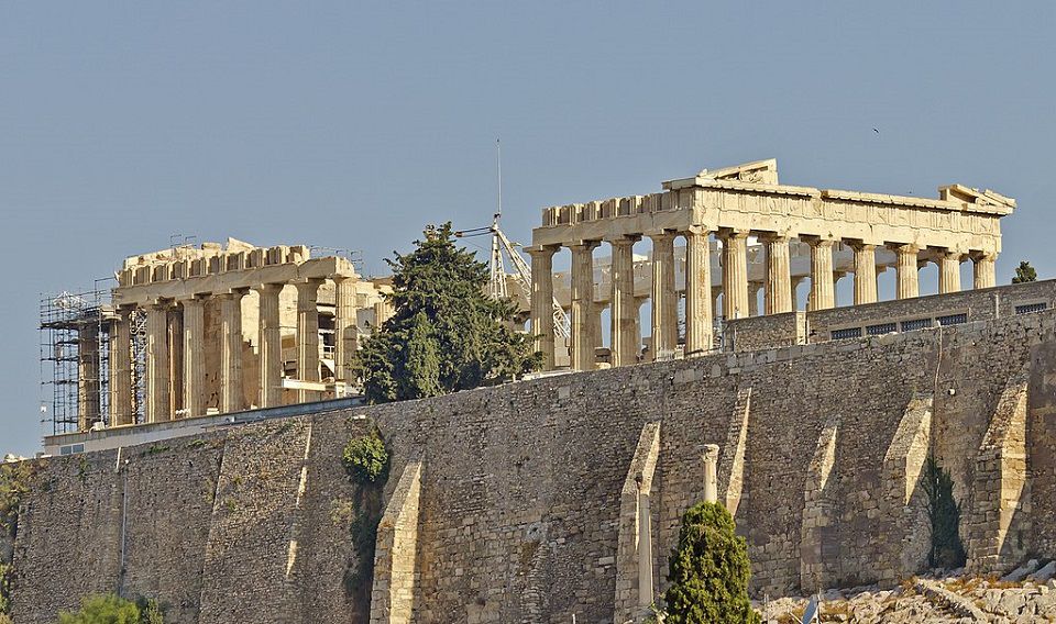 Đền Parthenon (Hy Lạp),Đền Parthenon,đền thờ thần Athena,Acropolis,Hy Lạp