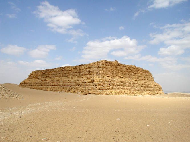 Lăng Mastaba tại Faraoun - Saqqara,Kim tự tháp Ai Cập,Kim tự tháp