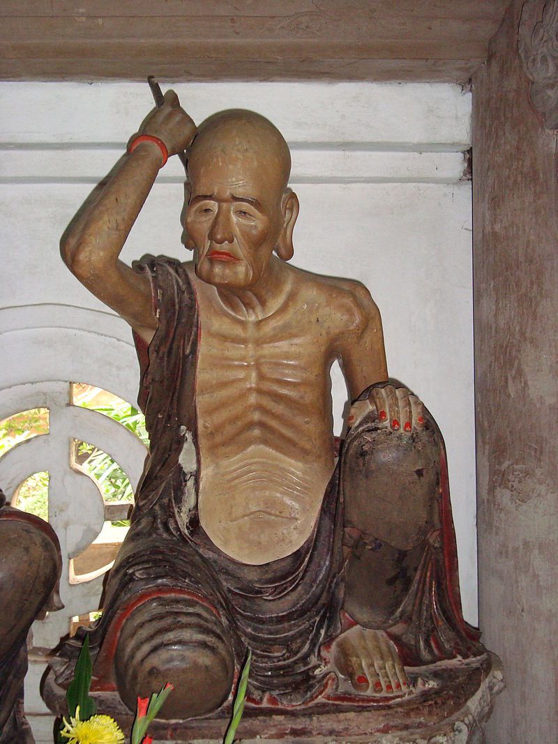 Tượng La Hán chùa Tây Phương,Các vị La Hán chùa Tây Phương